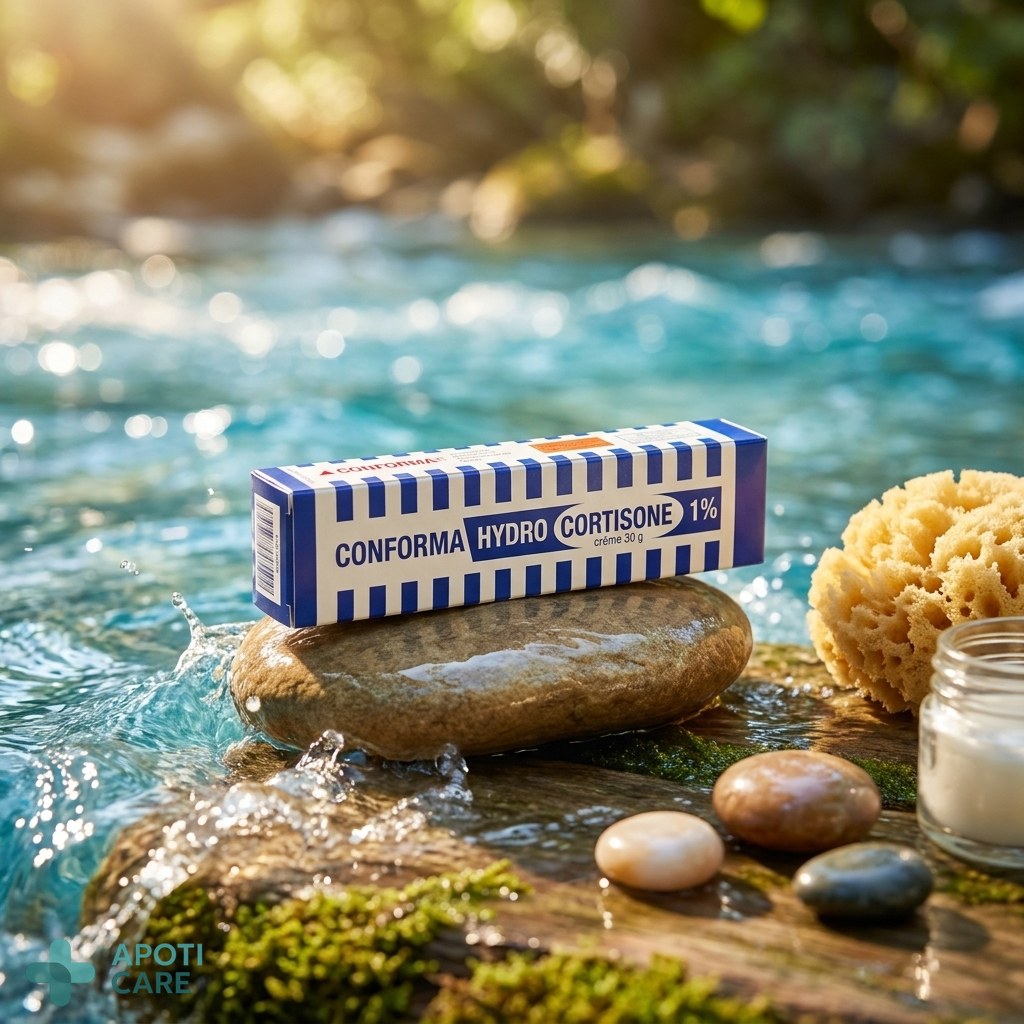 A clear blue river or ocean wave, symbolizing pure water and the importance of eco-friendly health choices to preserve biodiversity.