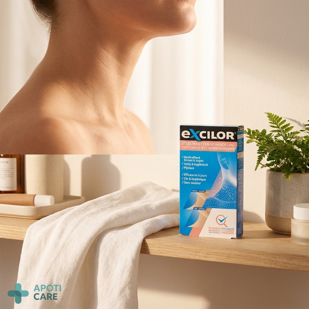 Close-up photography of a person's neck with smooth skin, soft natural morning light, focusing on the texture of the epidermis, professional dermatology aesthetic.