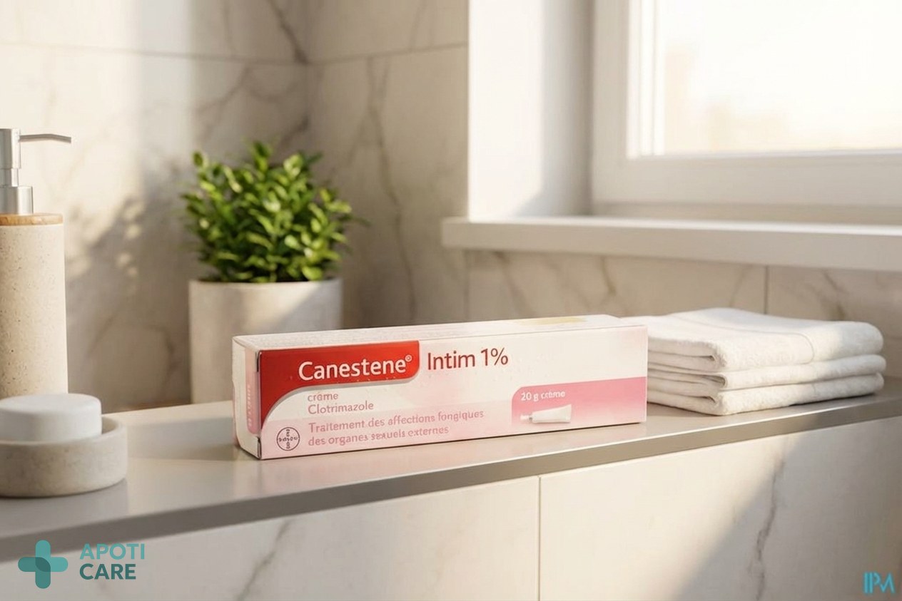 Realistic photography of a clean, minimalist bathroom shelf with soft natural lighting. There are cotton towels and a small green plant. The atmosphere is serene, clinical, and high-end, representing hygiene and health. No text or logos.