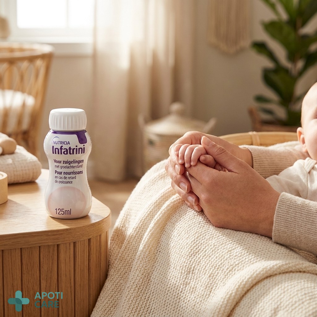 Realistic high-quality photography of a mother gently holding her baby's hand in a sunlit room, focusing on the bond and protective care, soft natural colors, professional lifestyle aesthetic.
